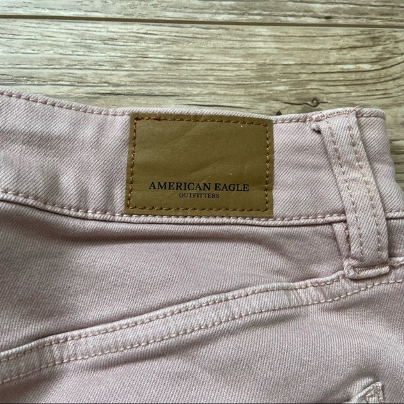 American Eagle Pink High Rise Jegging size 2 - Picture 7 of 8